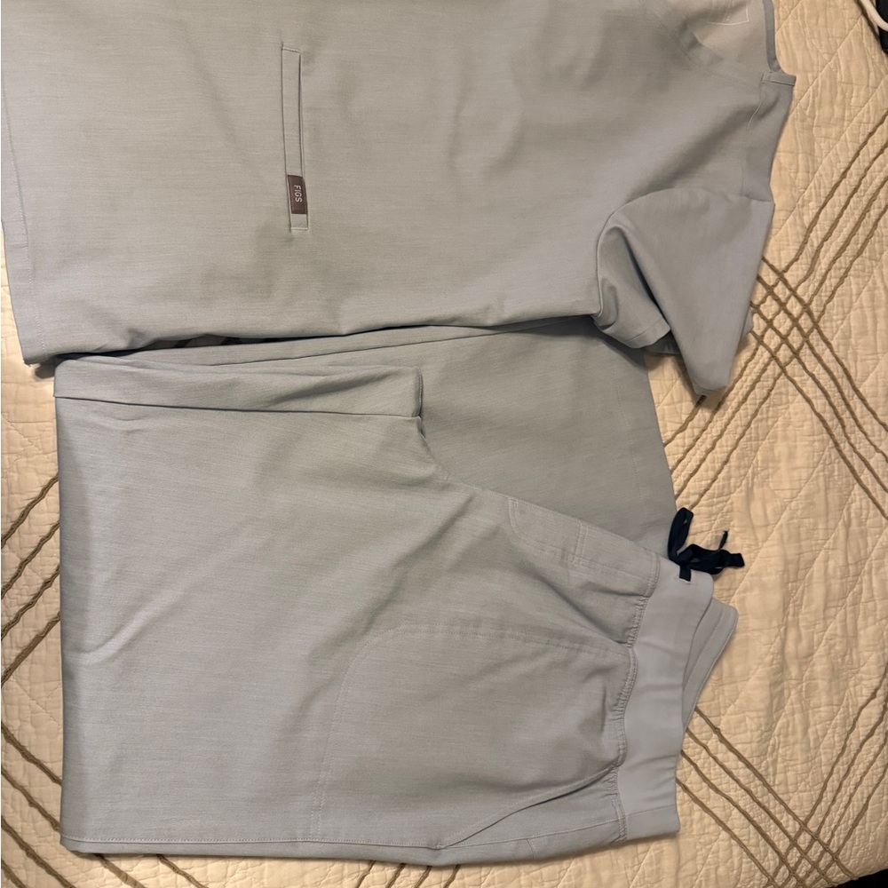 Figs CHAMBRAY Scrub Set